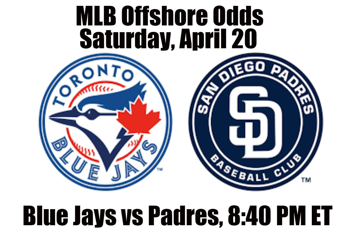 April 20 Blue Jays vs Padres