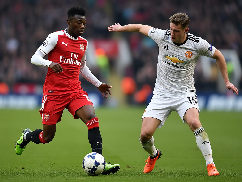 Man United and Arsenal collide in the Premier League on Wednesday.