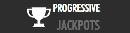 Progressive Jackpots banner from the Everygame casino website