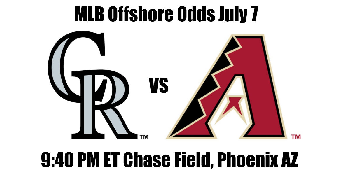 Rockies vs Diamondbacks July 7
