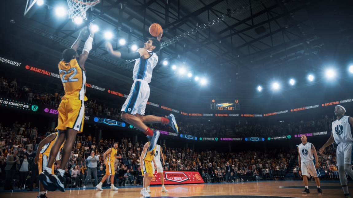 basketball dunk