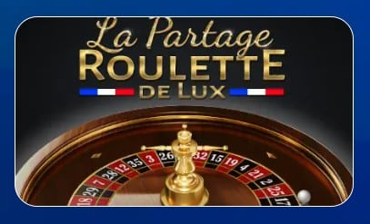 Banner of the table games in Las Atlantis casino