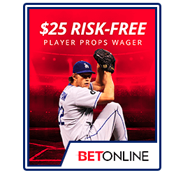 BetOnline $25 Risk Free Props Wager