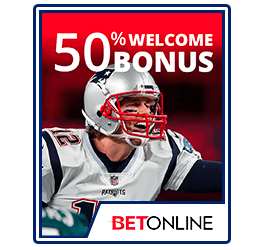 BetOnline 50% Welcome Bonus