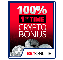 BetOnline Crypto Bonus First Time