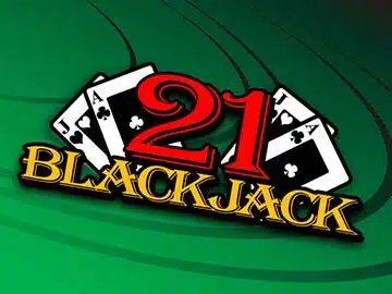A banner of the game Blackjack, available on the Everygame casino website