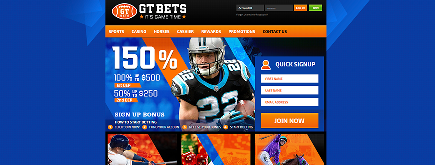 GTBets Making Great Calls Sportsbook