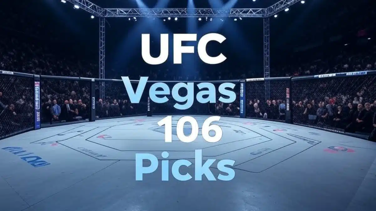 UFC Vegas 106 picks