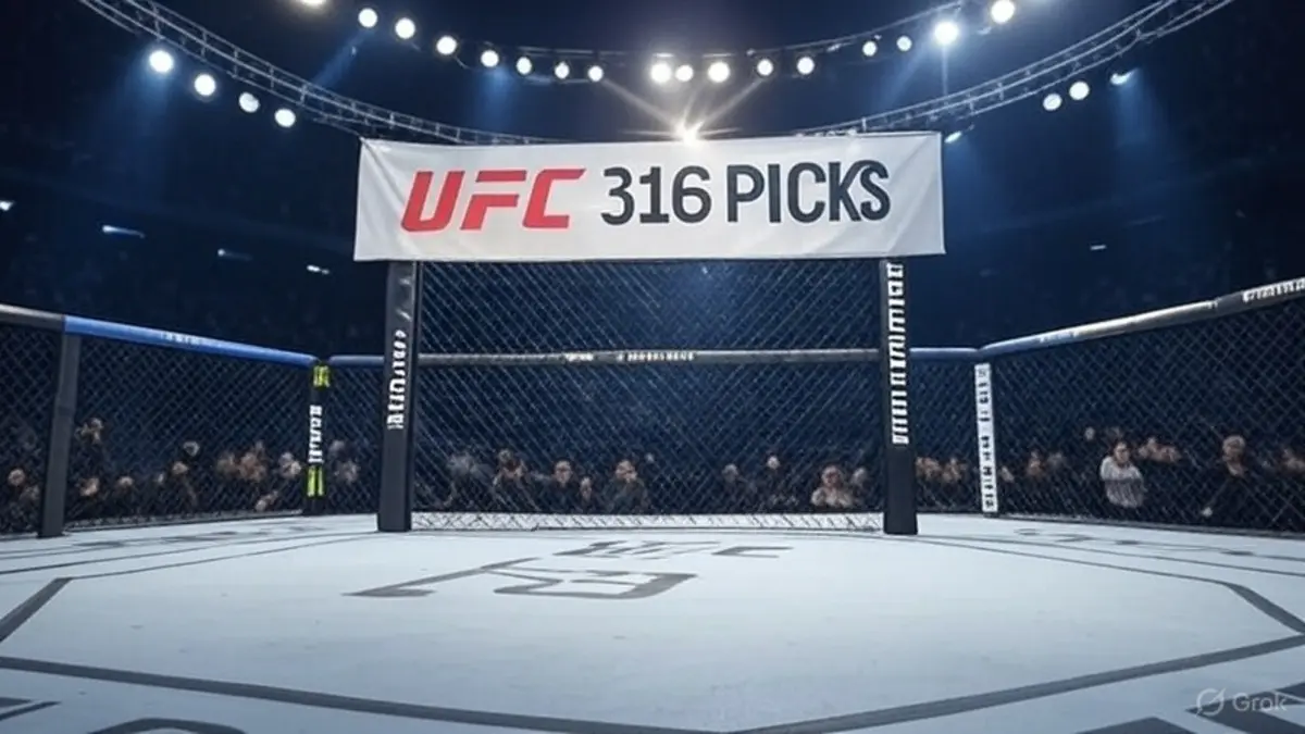 UFC 316 picks