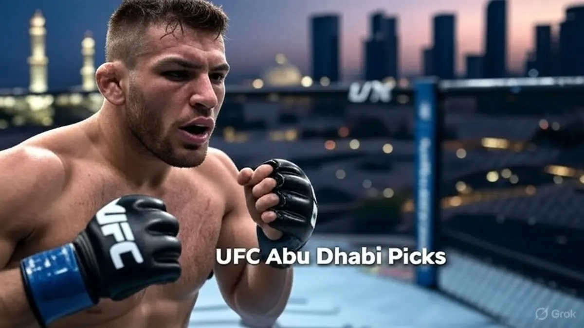 UFC Abu Dhabi Picks
