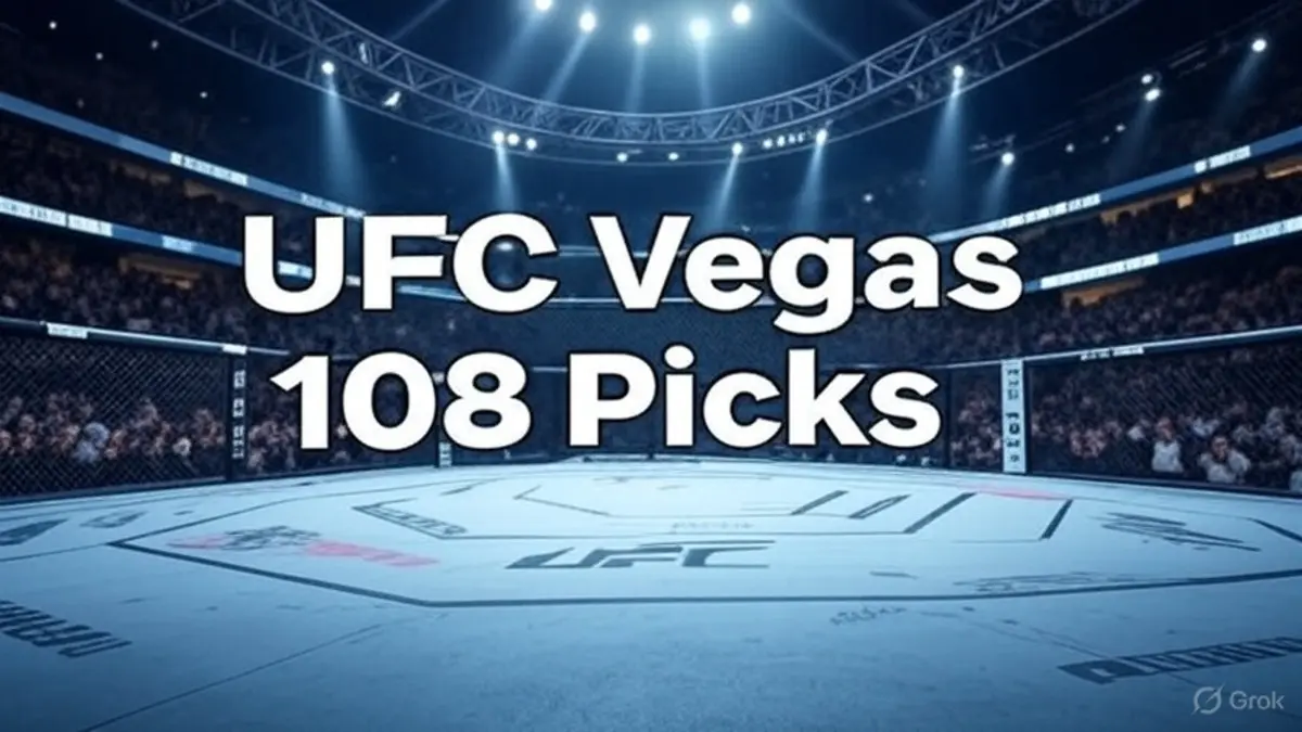 UFC Vegas 108 picks