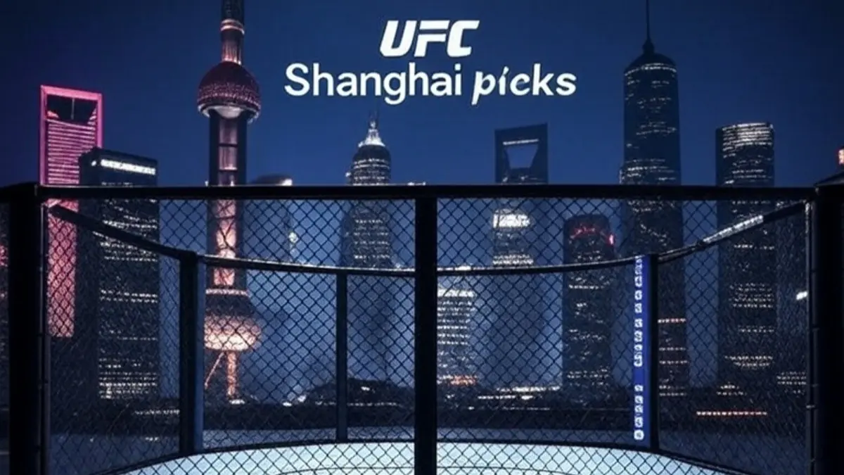 UFC Shanghai picks