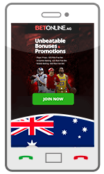 Mobile Betting Australia BetOnline