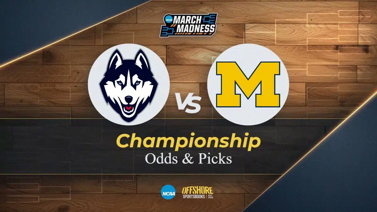 #2 UConn vs #1 Michigan NCAAB Pick: Wolverines to End B1G Title Drought (Apr 6)