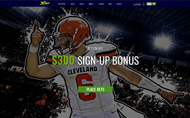 XBet Welcome Screen XBet Welcome Screen